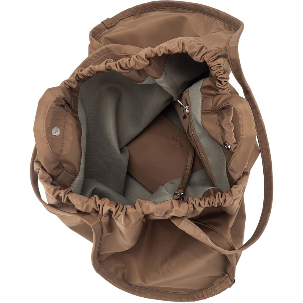 SAGE BIG MATTE TWILL LIGHT BROWN