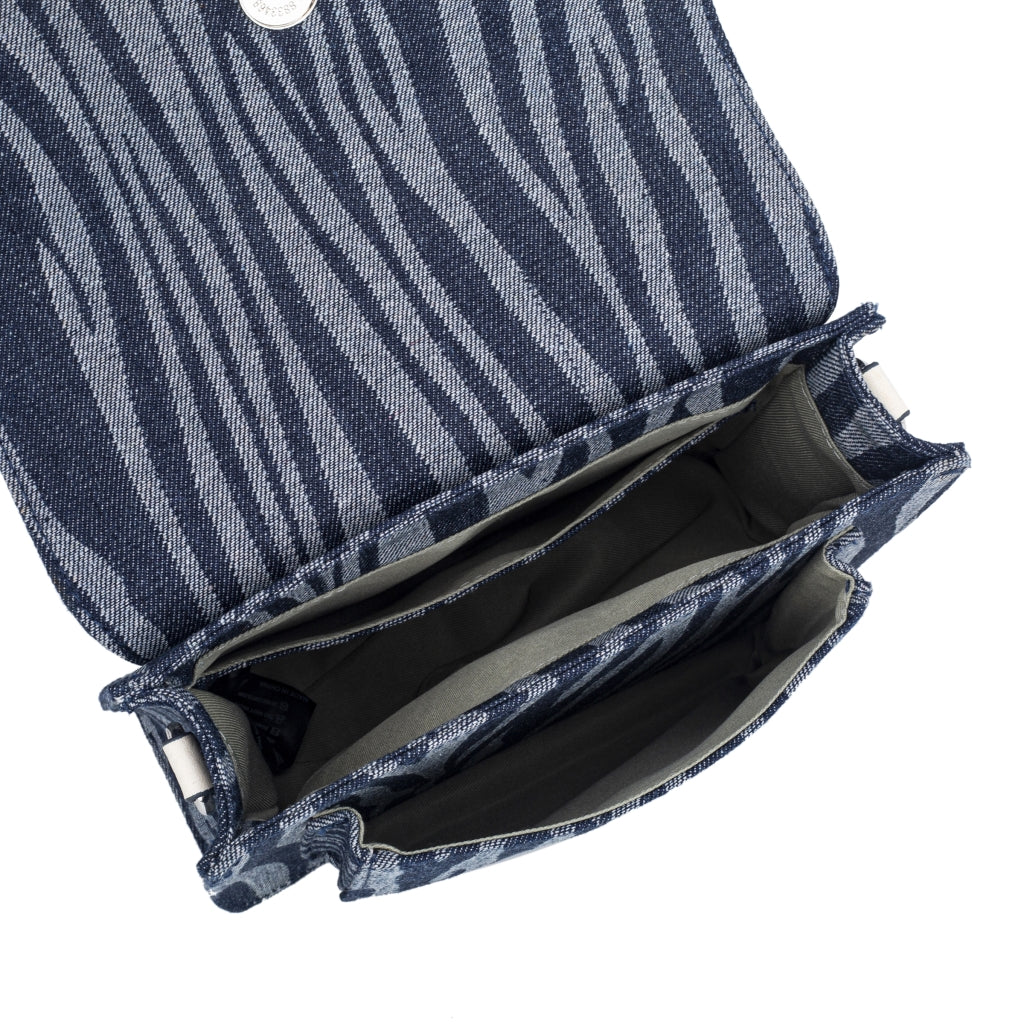 CAYMAN POCKET DENIM NAVY ZEBRA