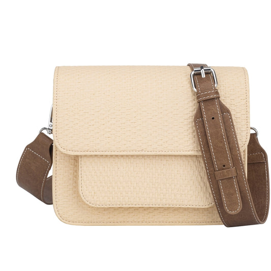 CAYMAN POCKET RAFFIA STRUCTURE SAND