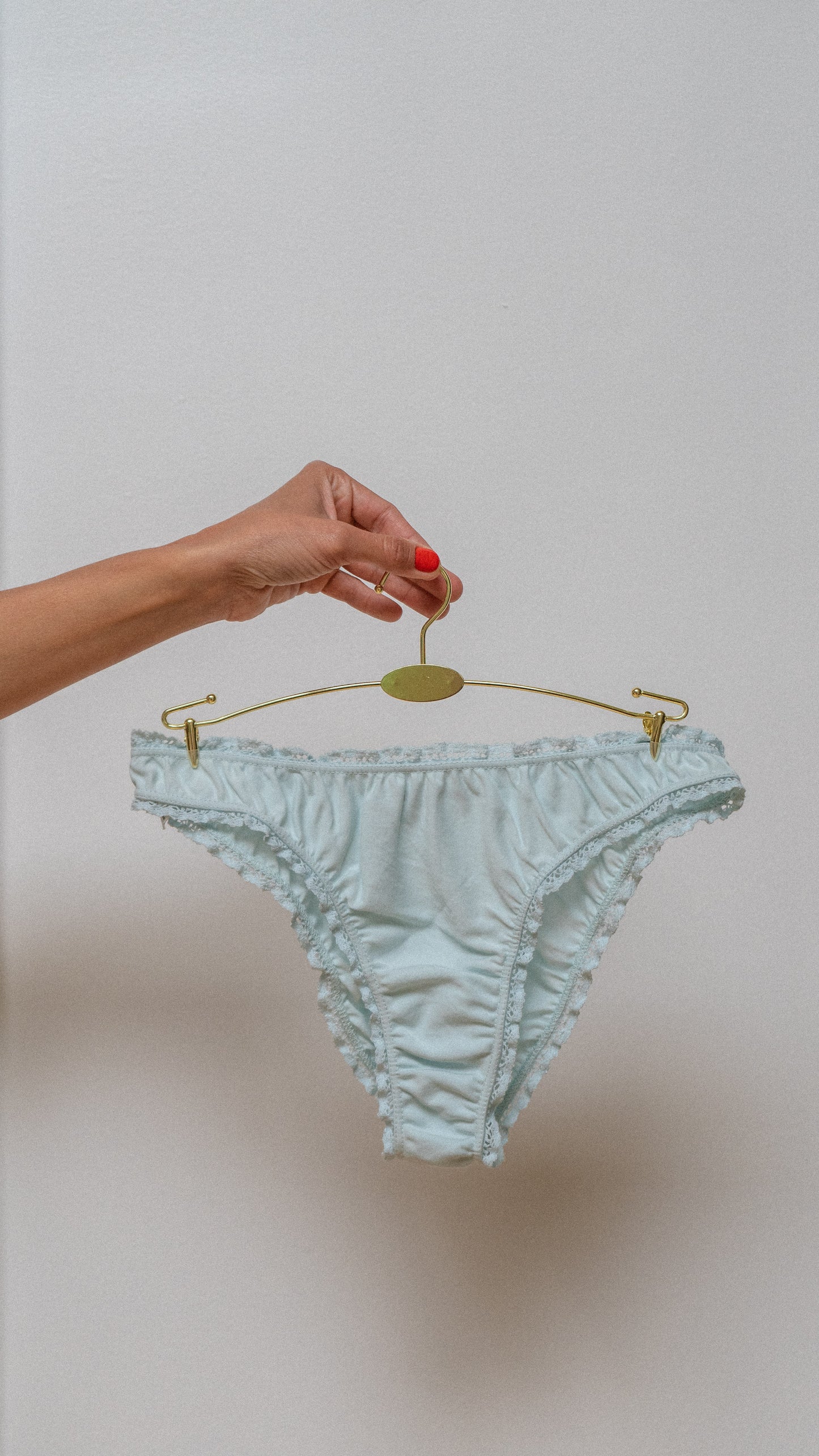 THE PASTEL BLUE FRILLY PANTIES